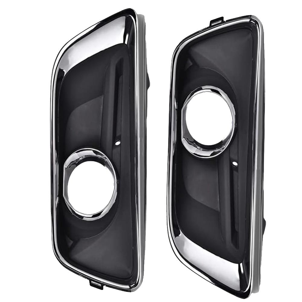 2pcs Left/Right Car Front Bumper Fog Light Lamp Grille Cover Frame for Chevrolet Malibu Eco 2013-2014