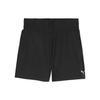 Run Evolve Woven 4" Short Solid Color High Waist Sports Shorts Women Shorts Black 525423-01
