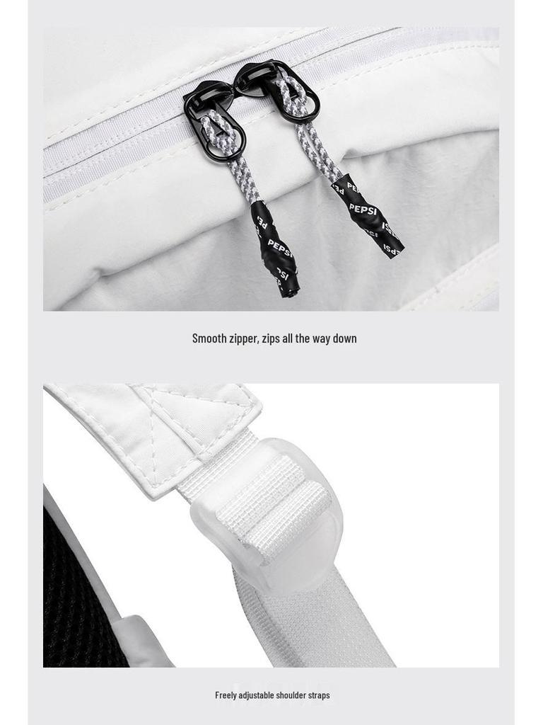 Pepsi Versatile Backpack for Middle & High School Students – Stylish, Compact College-Style.