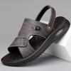 Men's Sandals Men's Trendy 2025 New Wear Wear Wear-resistant Beach Shoes Soft Sole Soft Surface Men's Cool Slippers 2025 Direct Sales