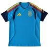 adidas Aeroready Сезон 2026/27 Испания Спортивная дышащая футболка для футбола с круглым вырезом с коротким рукавом Унисекс Топы KS5203