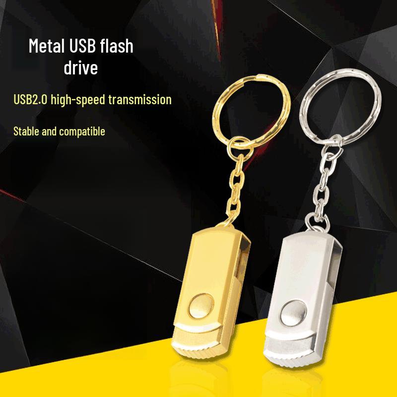 OLOEY Высокоскоростной вращающийся металлический USB-накопитель