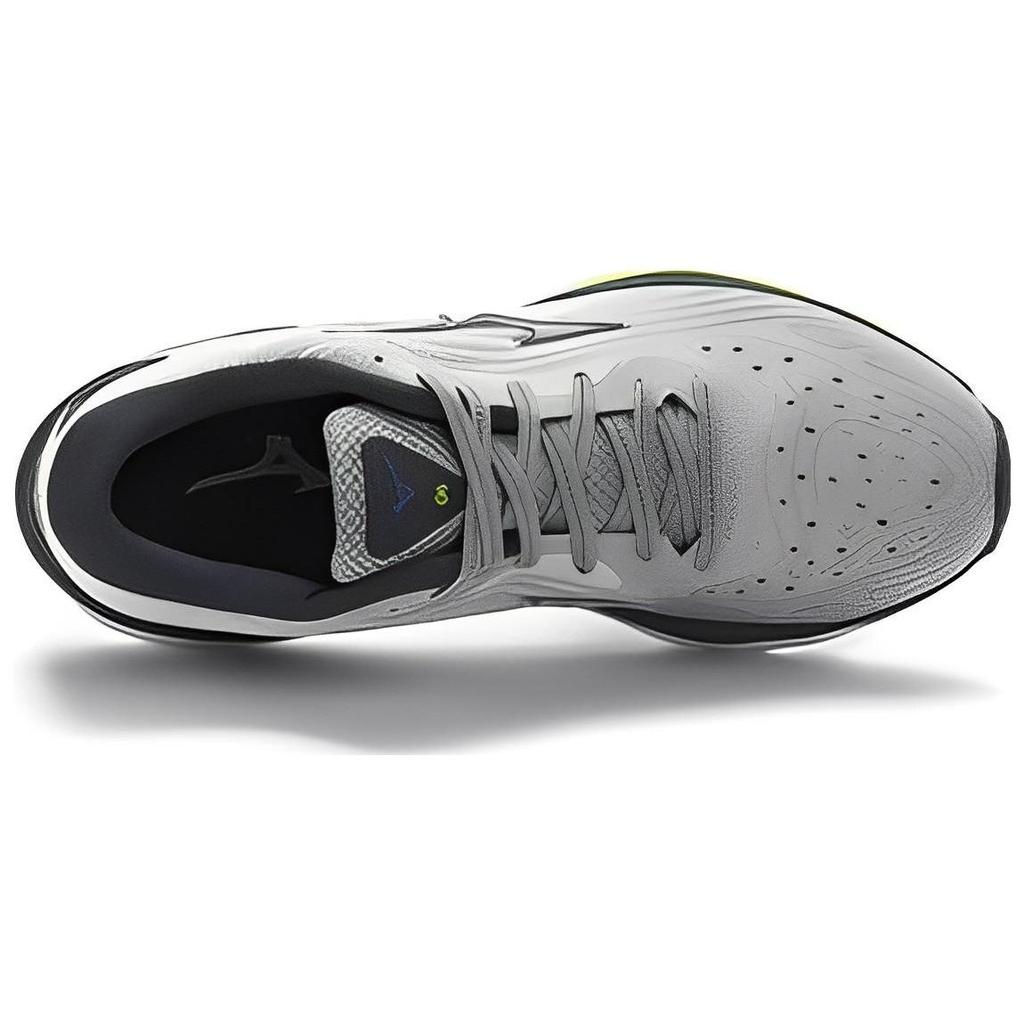 Mizuno Унисекс Кроссовки для бега Wave Sky 6 Серый/Лаймовый J1GD221224