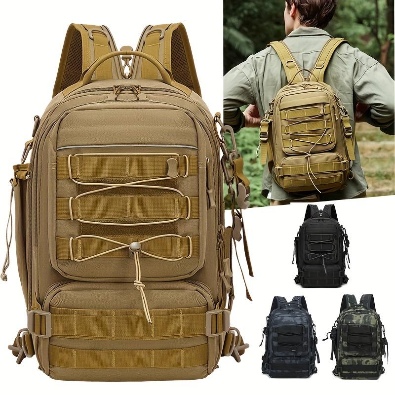 Men's Training Backpack, Multi-functional Travel Bag For Outdoor Hiking Mountaineering,Tactical Hunting Bag