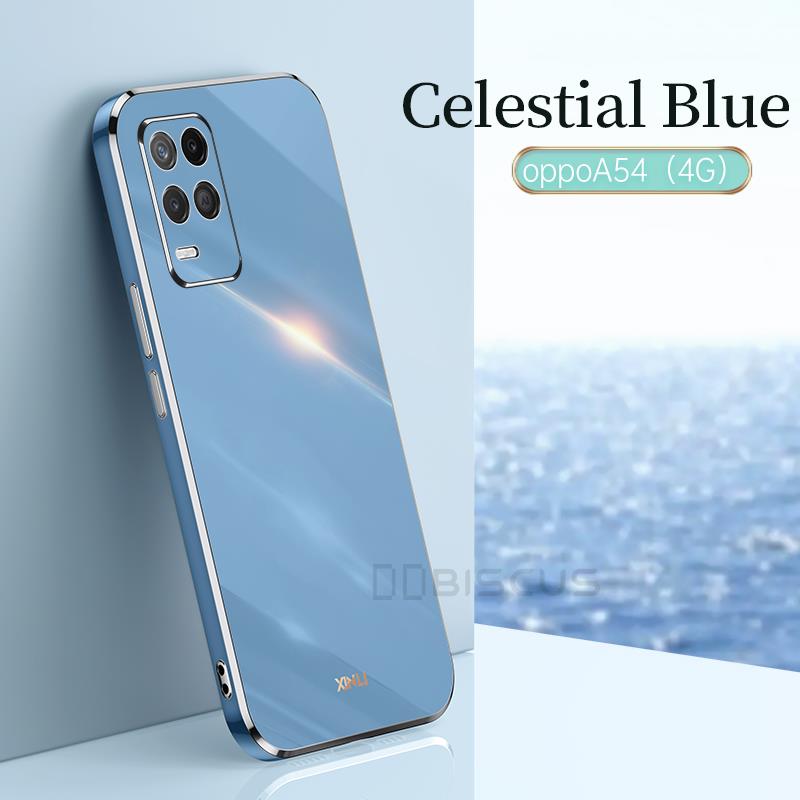 Luxury Plating Case For OPPO A54S A16 A16S A15S A53 A53S A15 A74 5G A54 A55 A96 A93 A94 A9 2020 Soft Silicone Funda Capa Coque