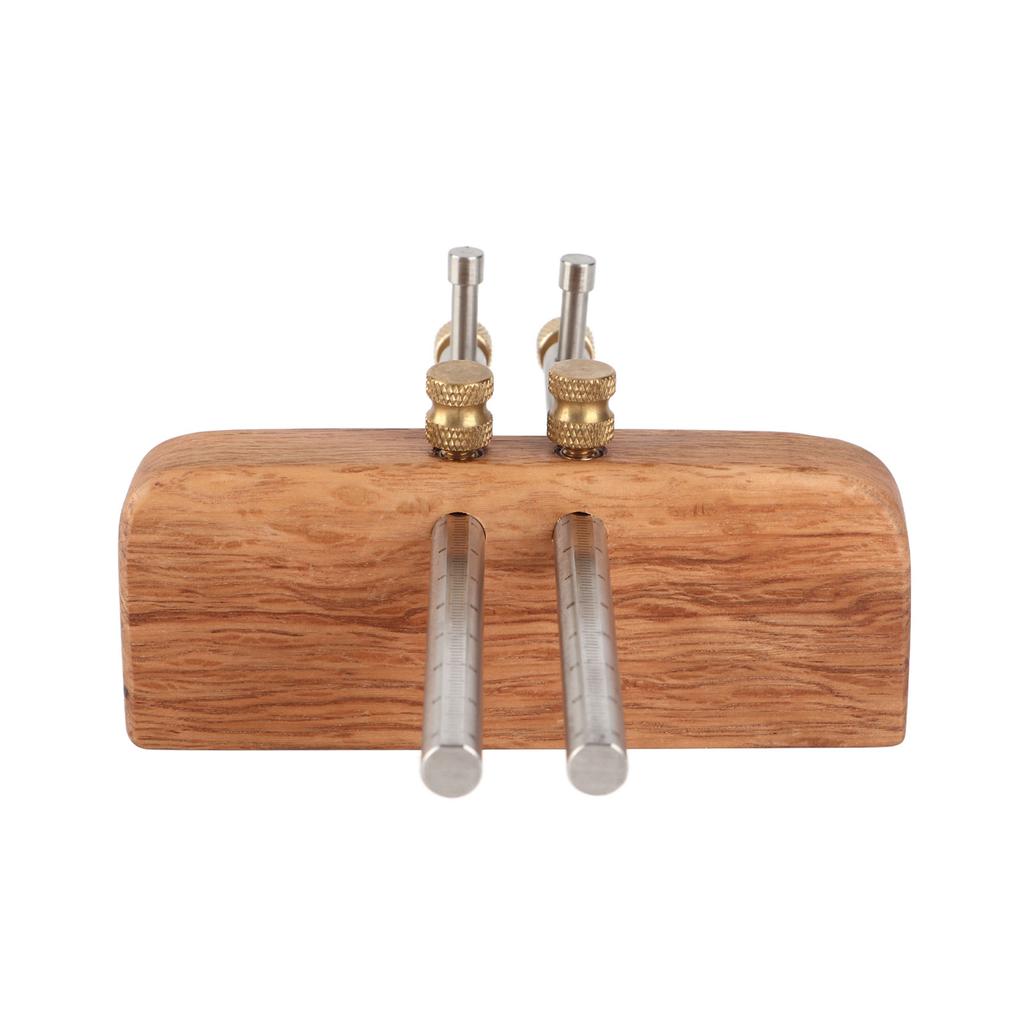 Woodworking Marking Gauge Dual Rod Draw Line Stainless Steel Mortise Gauge for Metal Wood Ceramic