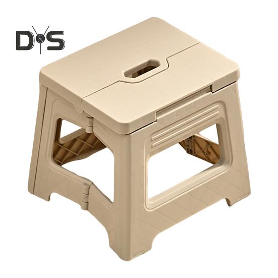 Складная скамейка, многофункциональная подставка для ног для малышей и пожилых людей, переносной пластиковый табурет с ручкой, уличный табурет для рыбалки