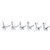 Metal Electric Guitar Tuning Pegs Silver String Tuning Keys Guitar Tuning Key Set  Electric Guitar
