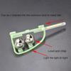 Светящийся светильник с двойными колокольчиками, клипса на ночную удочку, сигнализация поклевки, портативная быстрая удочка, аксессуары для рыболовных снастей