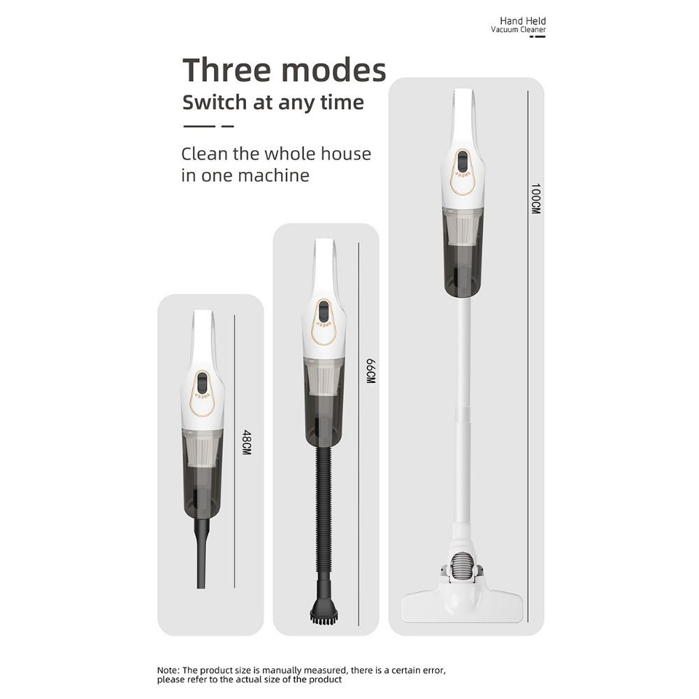 Ручной пылесос, автомобильный портативный беспроводной бытовой маленький мини-пылесос высокой мощности с высоким всасыванием, бесшумный пылесос