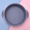 Силиконовая шифоновая форма для торта, бытовая духовка, посуда, форма для выпечки, нескользящая утолщенная силиконовая круглая форма для торта