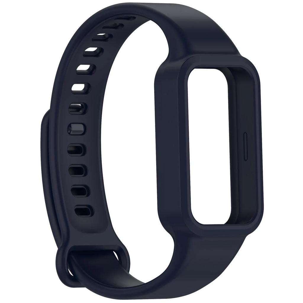 Силиконовый оригинальный ремешок для Xiaomi Band 9 Active Замена Интегрированный браслет для Redmi Band 3 Умные часы Браслет Correa