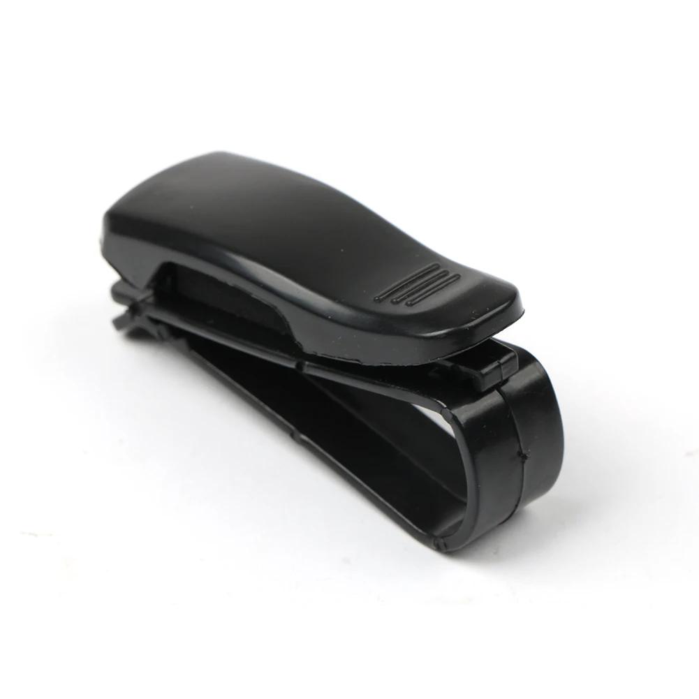 Чехол для автомобильных очков, авто солнцезащитный козырек, кожаный держатель для очков, зажим для солнцезащитных очков, держатель для карт, держатель для билетов, многофункциональное хранение в салоне автомобиля