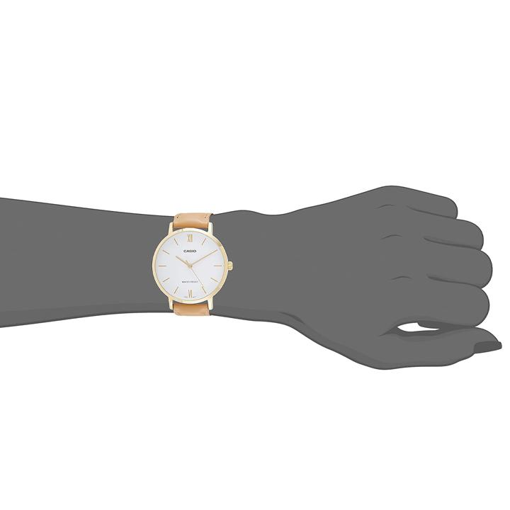 Casio Женские часы стандартной серии Белые LTP-VT01GL-7B LTP-VT01GL-7B