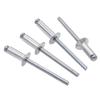 Aluminum Countersunk Open End Rivets GB12617 (Sizes: 2.4mm, 3mm, 3.2mm, 4mm, 5mm)