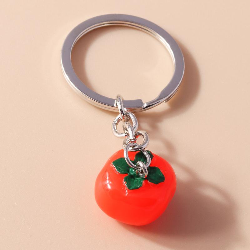 Cute Resin Simulation Food Keychain Cookies Chocolate Key Ring for Car Key Holder Handbag Pendant DIY Jewelry Gifts