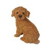 Woovia Looking Back Toy Poodle Red 20 X X Doll Figure Ornament Animal Garden Decoration Dog (Large) 13.5 20.5cm H24091-1