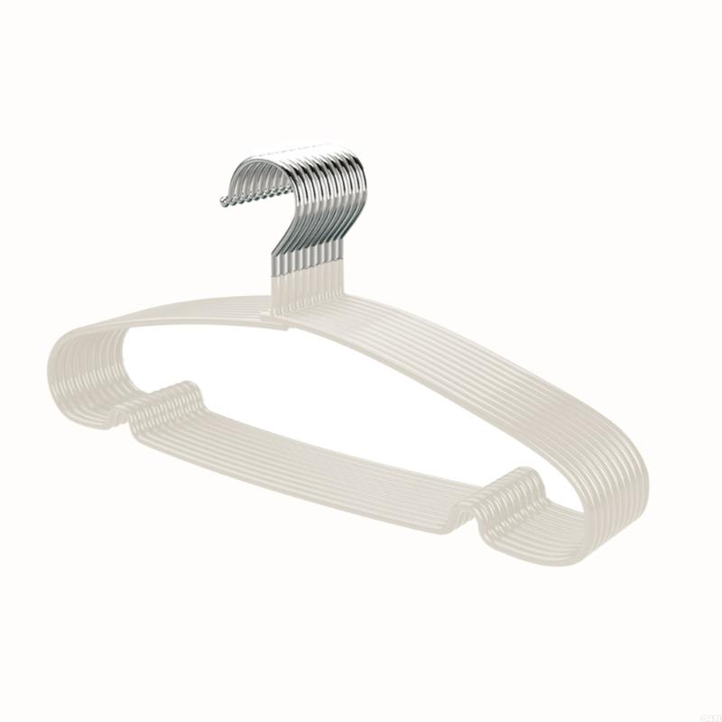 62KD Пластиковые вешалки для одежды Нескользящие плечики Защищают одежду Решение для хранения