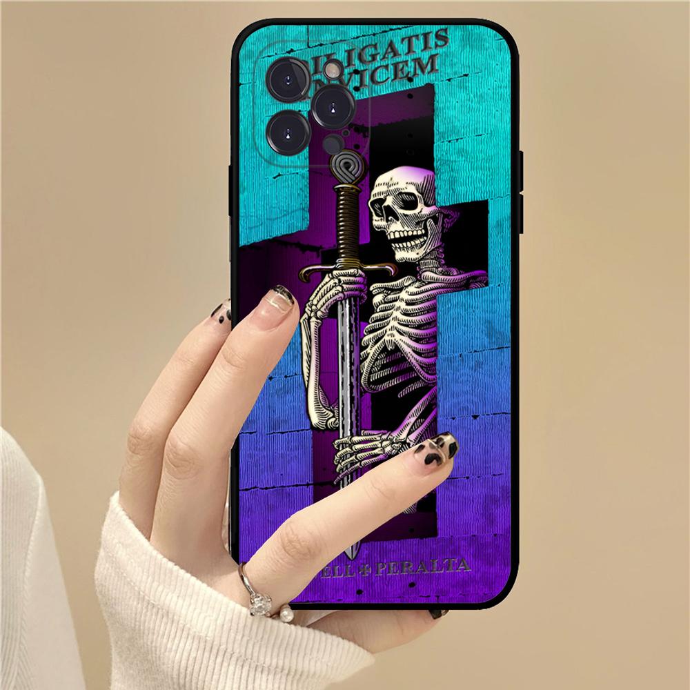 P-Powell P-PeraltaS Phone Case For iPhone 16 15 14 11 12 13 Mini Pro XS Max Cover 6 7 8 Plus X Funda Shell