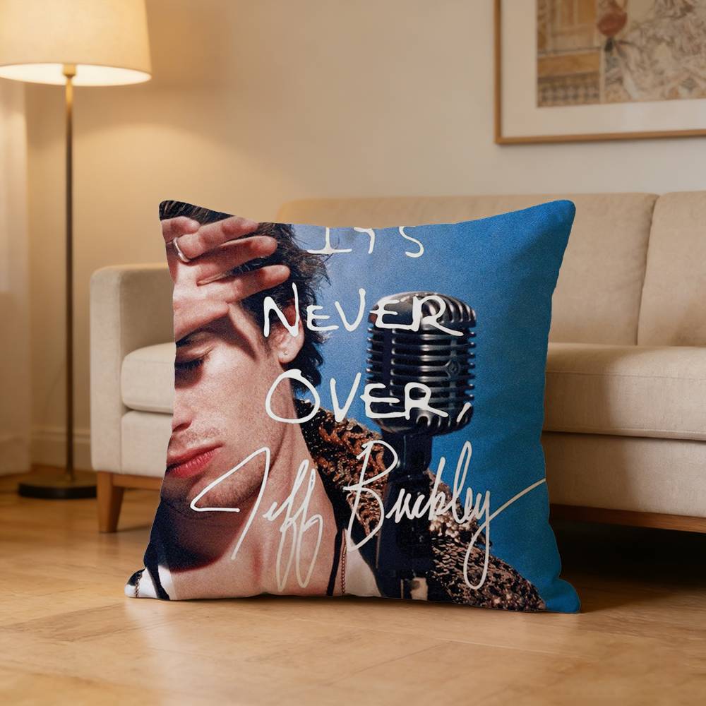 JJeff BBuckley Pillow Case for Sofa Living Room Home office Decor Protective Cover