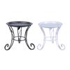 Practical Metal Flower Rack Small Plant Display Shelf Metal Flowerpot Stand Present for Living and Green Enthusiasts