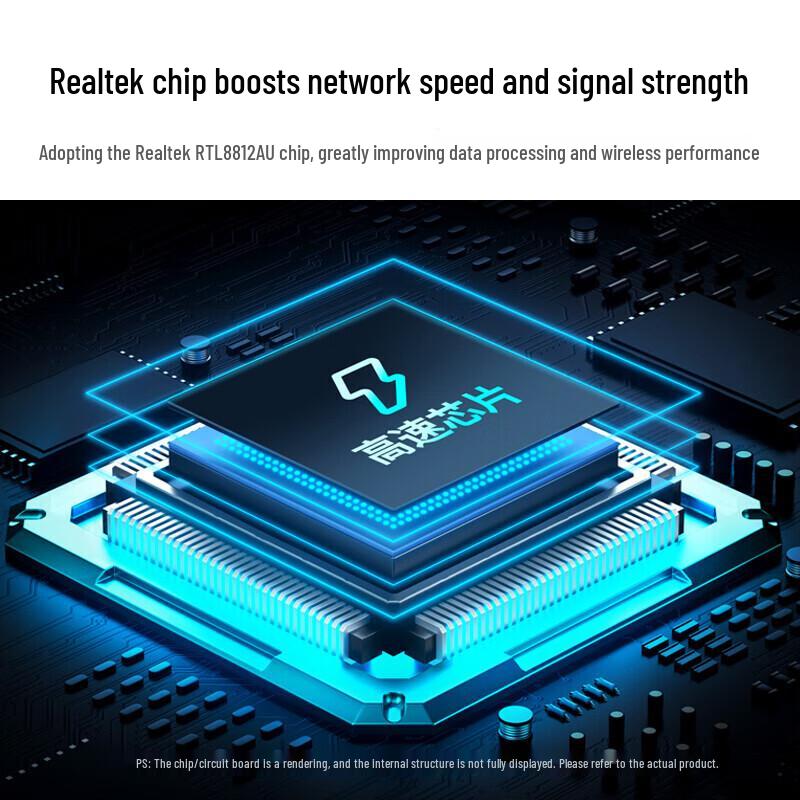 UGREEN CM492 AC1300M Dual-Band USB WiFi Adapter