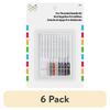 6 Pack Pre-Threaded Needle Kit Assorted Colors Travel Case Quick Repairs Durable Polyester Thread Convenient Storage