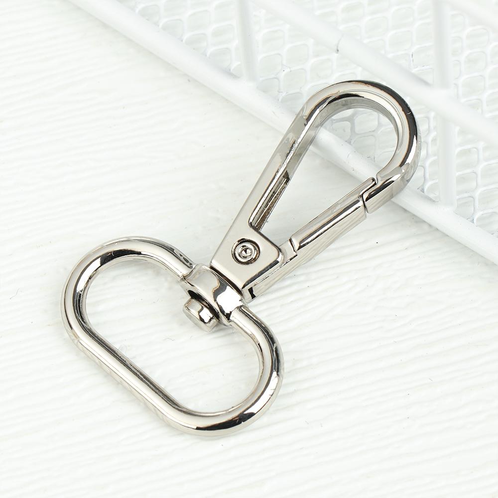 Металлическое разъемное кольцо для сумки Аксессуары для ошейника Карабин для сумок Пряжки для ремней Застежка-лобстер