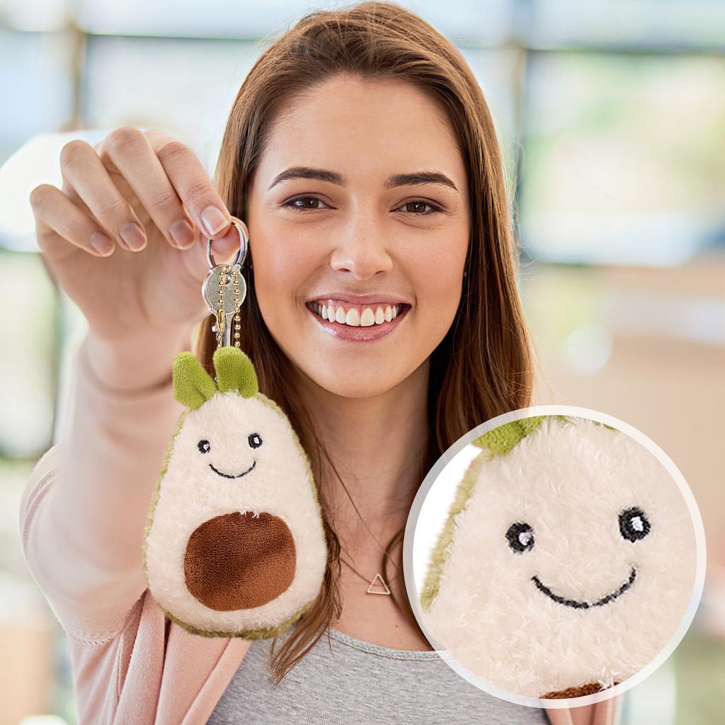 Брелок-кукла в виде плюшевого овоща, мультяшная плюшевая игрушка, подходящая для детей и взрослых