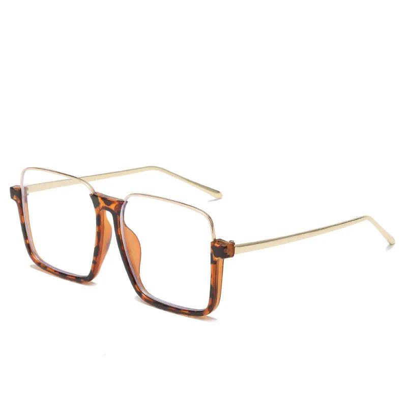 Модные солнцезащитные очки в полурамке, квадратные, для уличной фотографии, для путешествий, винтажные солнцезащитные очки 2025 года, новые персонализированные солнцезащитные очки Uv400