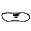 1pc Car Front Water Cup Frame Decoration Cover Trim for MG ZS 2017 2018 Carbon Fiber