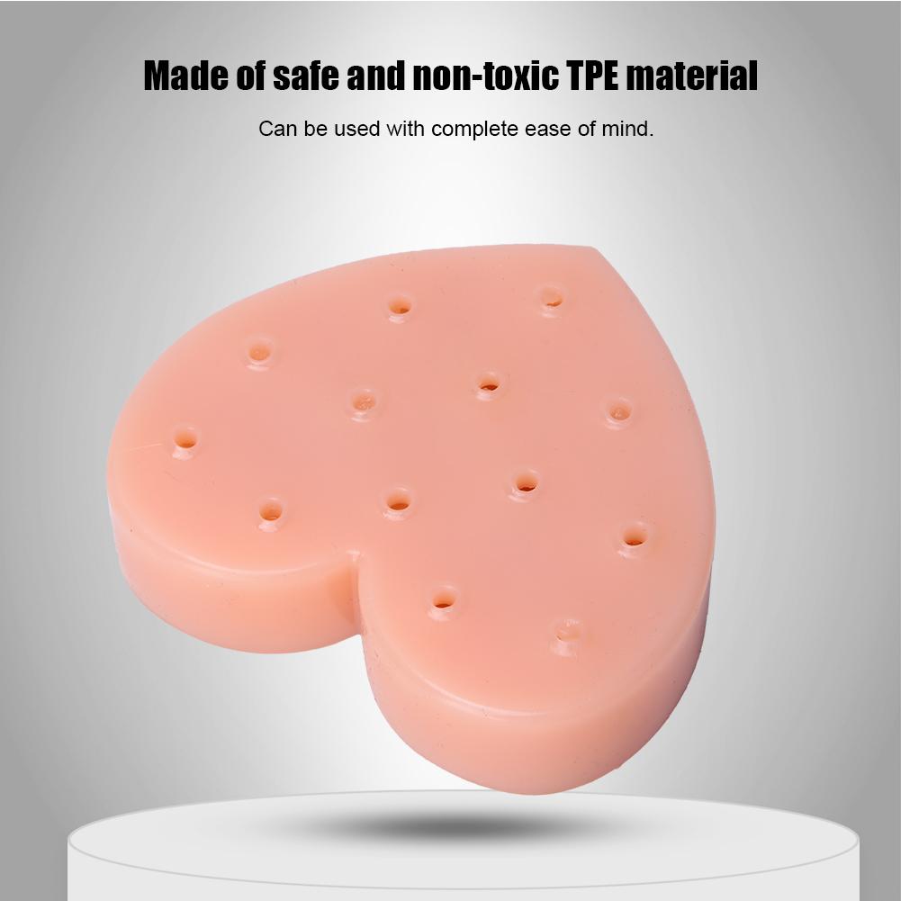 Stress Relief Toys Heart Shaped Pimple Picking Toys Stop Picking Your Face TPE Toys