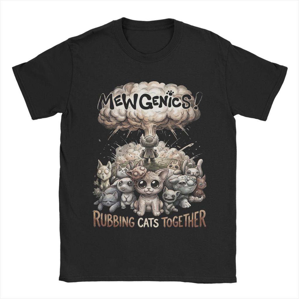 Mewgenics MewGenics Милые Ангелы Кошки Игра Фан Новое Поступление Футболки для Унисекс Женщин 100% Хлопок Футболка Одежда