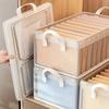 Pvc Transparent Storage Box Reinforced Handles Clothes Stackable Practical Sundries Boxes Storage Box Foldable Multi Purpose Bin