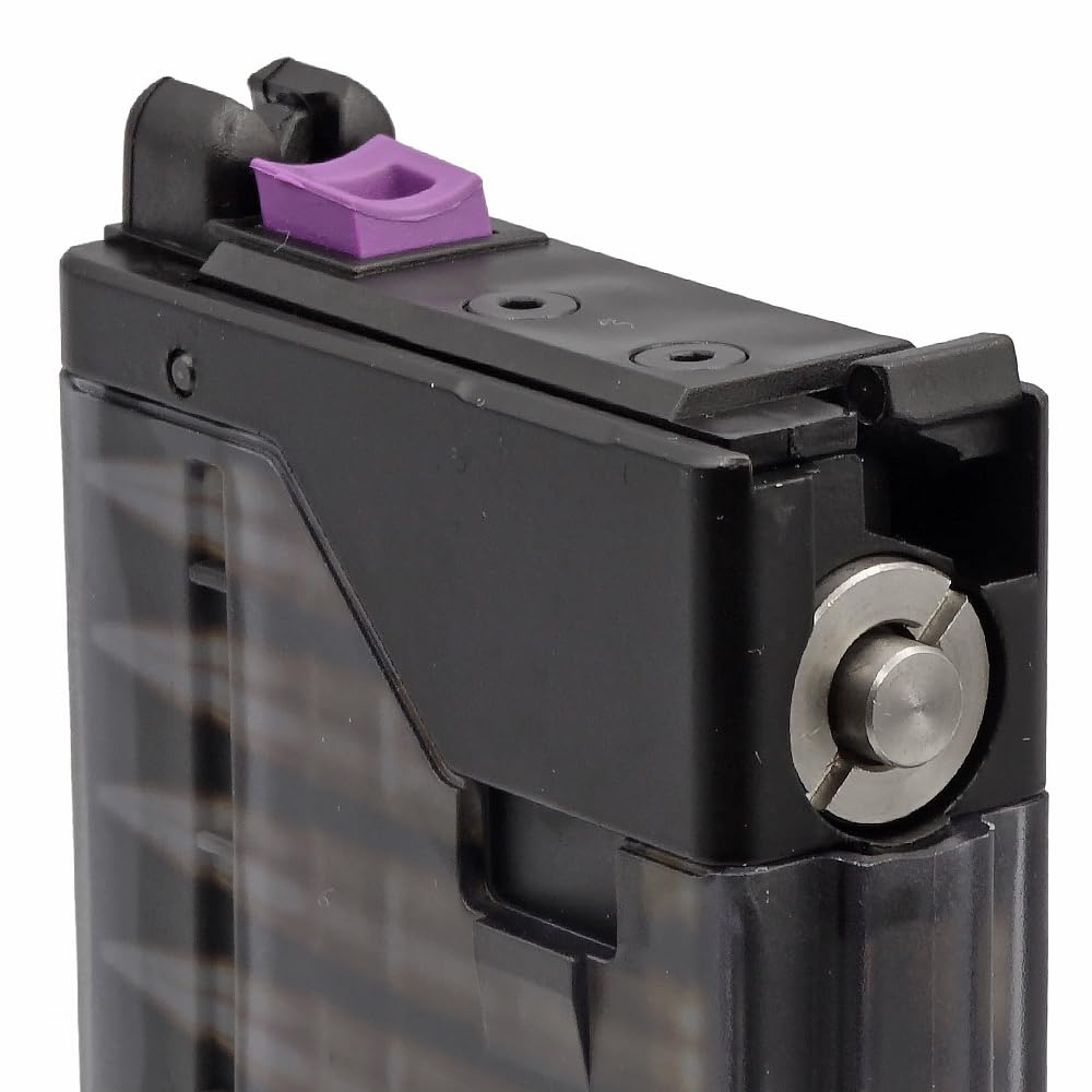 Ryohin Buhin Spare Magazine for Tokyo Marui M4 Series Electric Guns, Officially Licensed LANCER L5 AWM 300BLK, 150 Rounds, Reinforced Polymer, Black