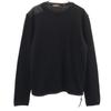 PRADA SPORTS Made In Italy Long Sleeve Sweater 48 Black Knit Men's Used