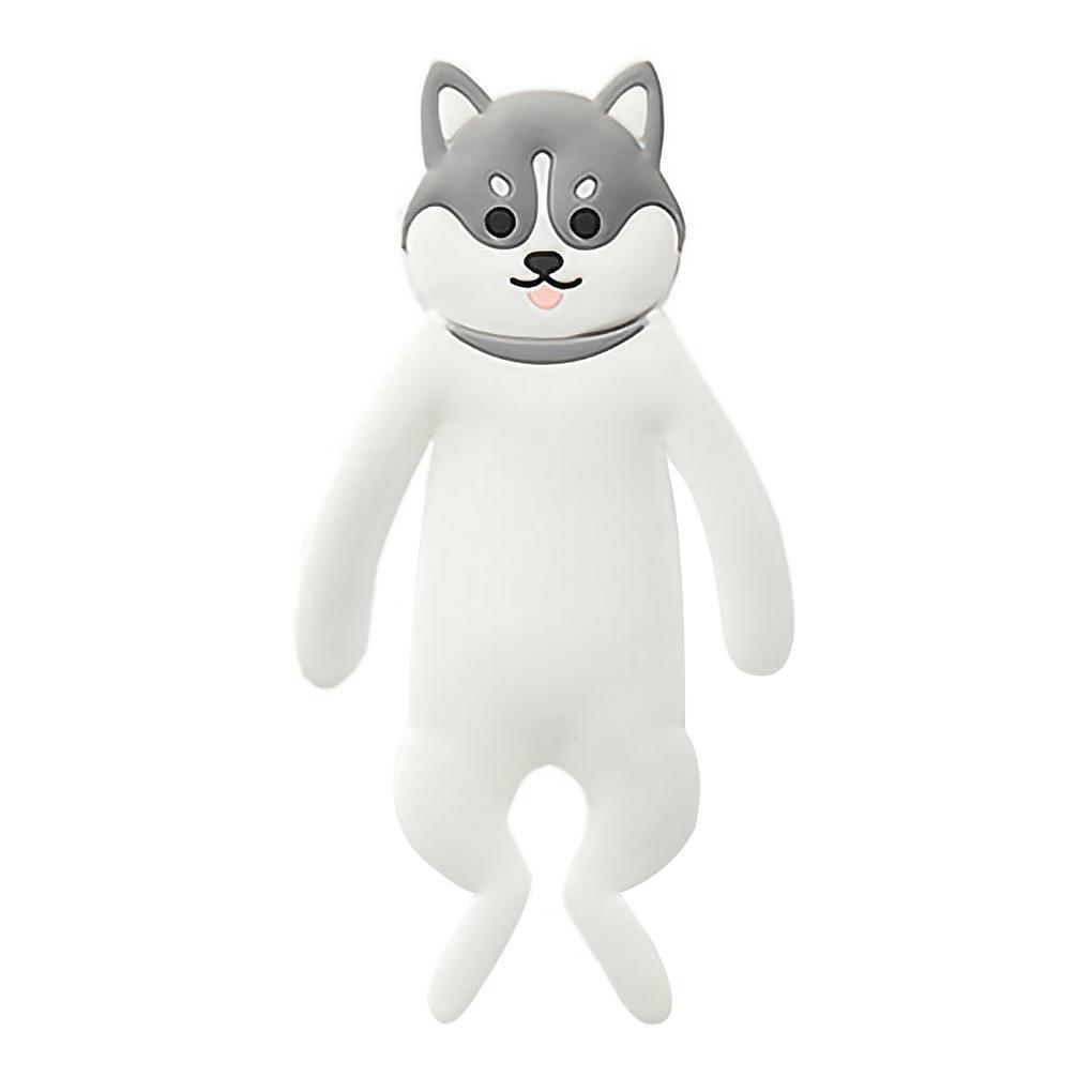 Мультяшный крючок для ключей с изображением животных, съемный, моющийся, держатель для ювелирных изделий, наклейка на полку для холодильника, тип 3