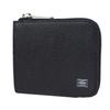 ABLE WALLET Zipper Wallet Mini Wallet [Porter] L-shaped 030-03441 Black/10
