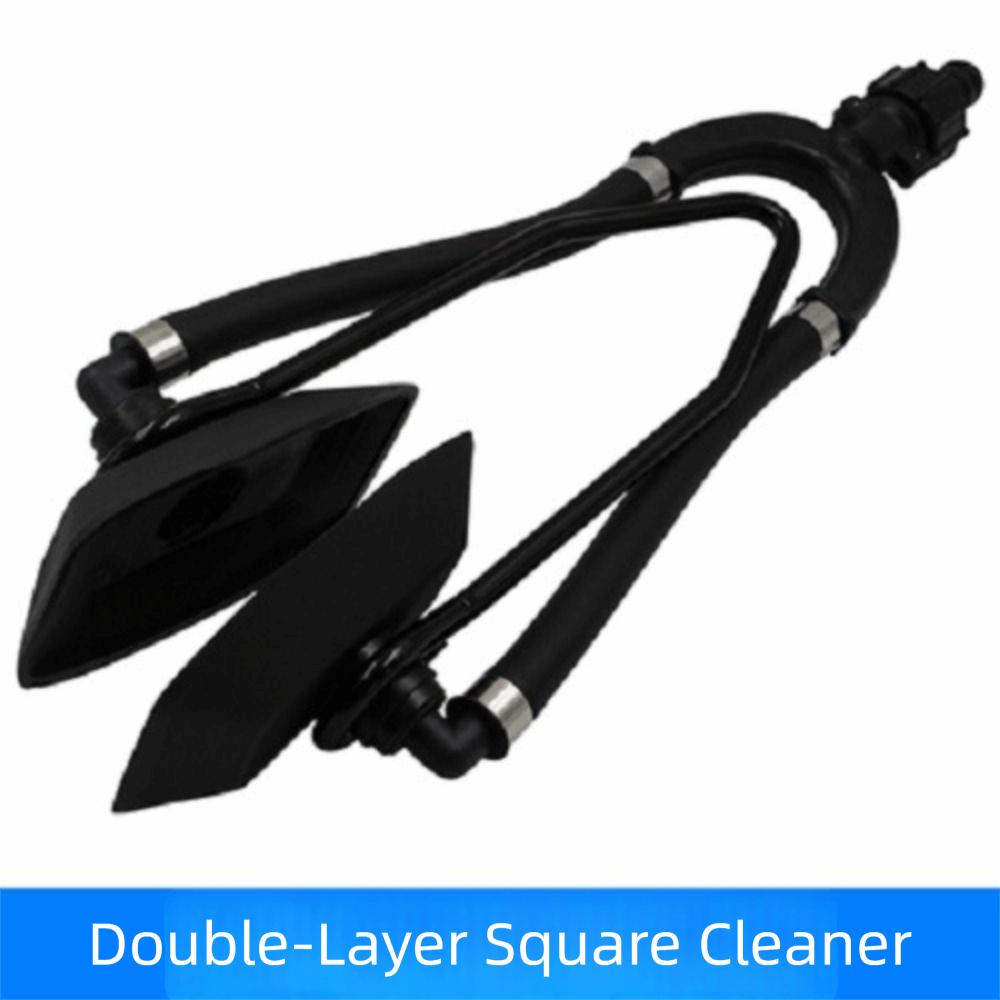 Dual Water Feed Outboard Motor Water Flusher Round Ear Cups Marine Boat Flusher Engine Flushing