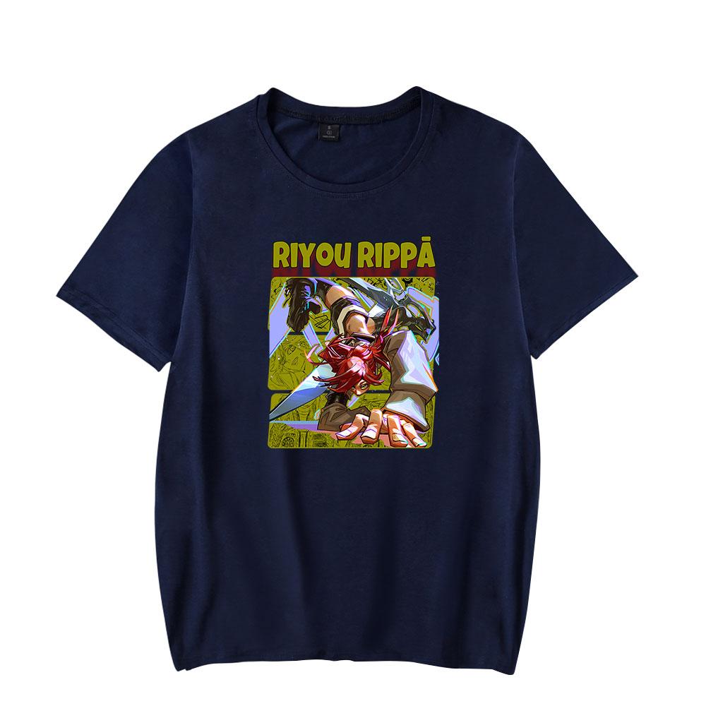 Забавная футболка с рисунком Гачиакуты, классная женская и мужская летняя футболка с круглым вырезом, повседневная унисекс, уличная модная детская футболка