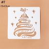 Stamp Album Decorative DIY Craft PaintingTemplate Scrapbooking Merry Christmas Layering Stencils