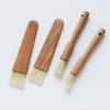 Kitchen Oil Brushes Basting Brush Wooden Handle BBQ Grill Pastry Brush Baking Cooking Tools Bakeware