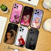 D-DOJA Чехол для телефона с кошкой Силиконовый Мягкий Для IPhone 17 16 15 14 13 12 11 X XR Plus Pro Max Plus