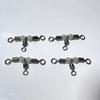 8-Figure Three-Way Swivel Fishing Connector - T-Shaped Splitter Ring