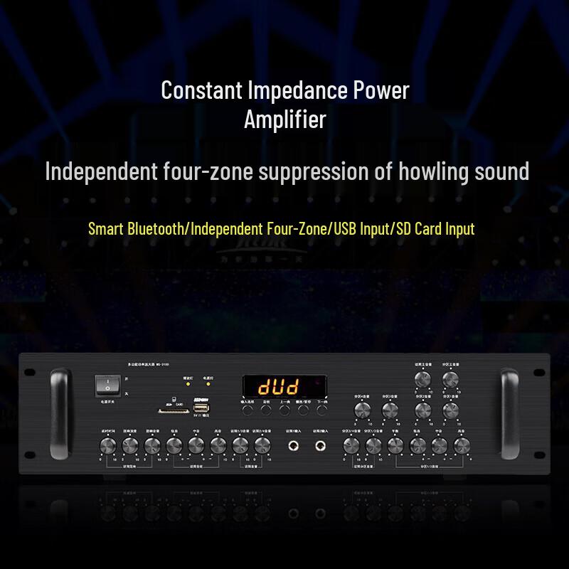 SAST AV-318 High-Power Audio Amplifier CN plug (adapter included)