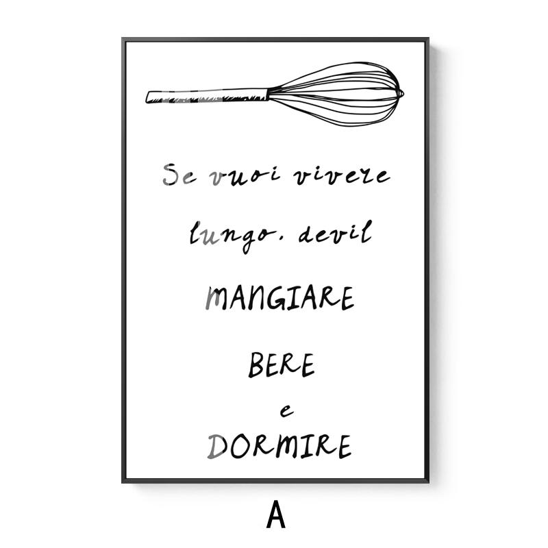 Картина на холсте, черно-белая кухонная посуда, постеры для декора кухни, декор для столовой, настенные картины, холст, искусство Cuadros