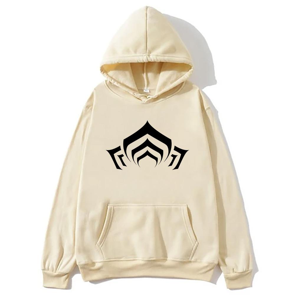 Warframe Logo Graphic Men's Hoodie Fall Casual Long Sleeve Tracksuit Unisex Women Men High Street Sweatshirt Popular Pullovers