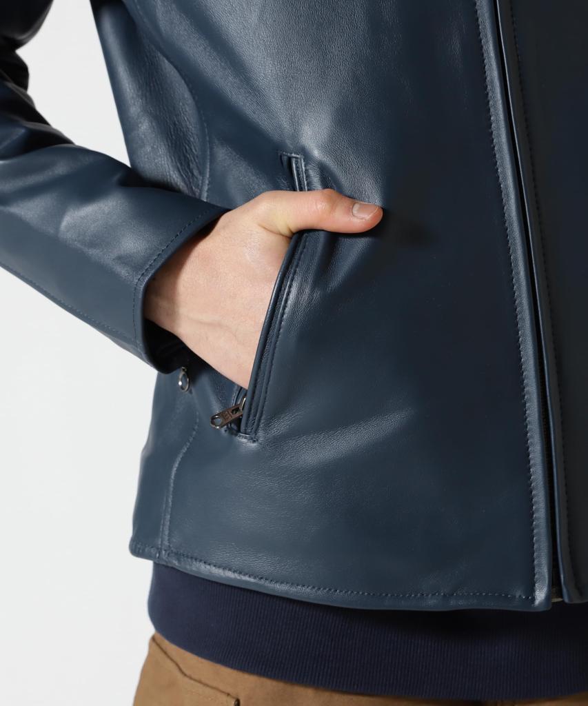 AVIREX SHEEP SINGLE RIDERS Sheep Single Riders Size (WEB&DEPOT Exclusive) Men's Jacket, M, 120, Navy, 783-4950023