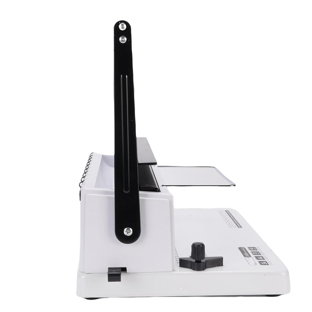 Spiral Binding Machine 20 Sheets Punching 140 Sheet Binding 34 Square Holes Coil Binding Machine with 12Pcs 12mm Coils