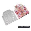 Card Border Butterfly Decoration Metal Silvery Stencil Embossing Cutting Dies For Diy Scrapbooking Paper Album Cards Making